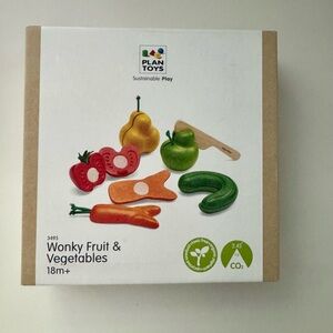 PlanToys- Wooden Play Food Set